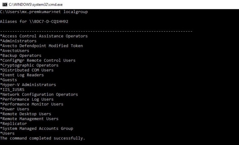 windows add group to administrators command line