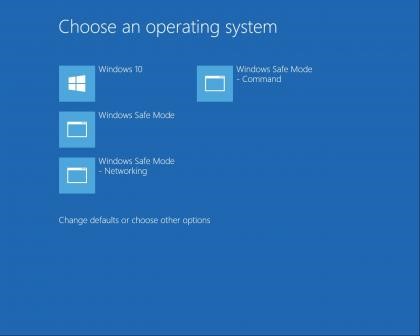 How to open safe mode in windows 10?