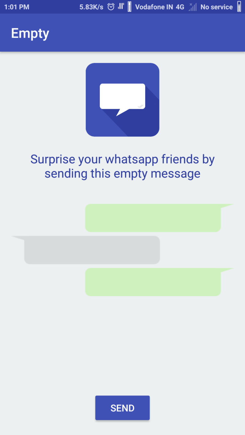Empty message