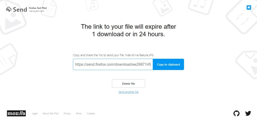 Send Files via Firefox-technoresult