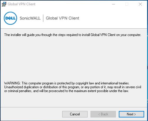 cisco vpn client error 433