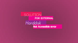 fix External HDD (hard drive/disk) not working or responding?