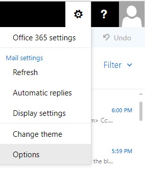 office 365 settings for davmail