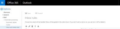 How to create and manage Outlook rules in Office 365? - Technoresult