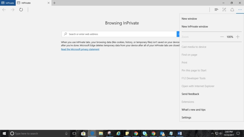 InPrivate Browsing-technoresult