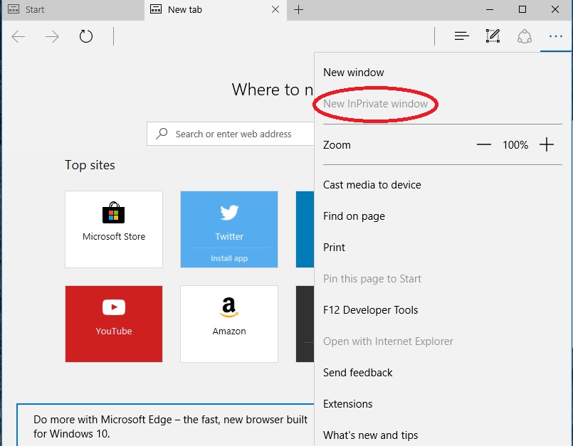 Disable Edge InPrivate Browsing Mode Using Registry Settings?