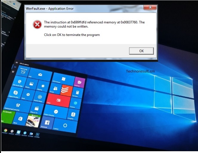 What is 0x000000006CE6F639 or WerMgr.exe WerFault.exe Error in Windows 10