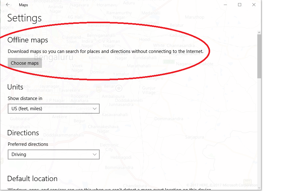 How to Download Offline Maps in windows 10? Technoresult