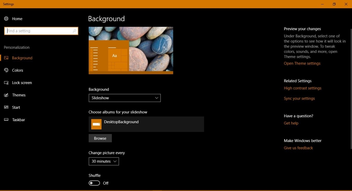 how to make a theme for windows 10
