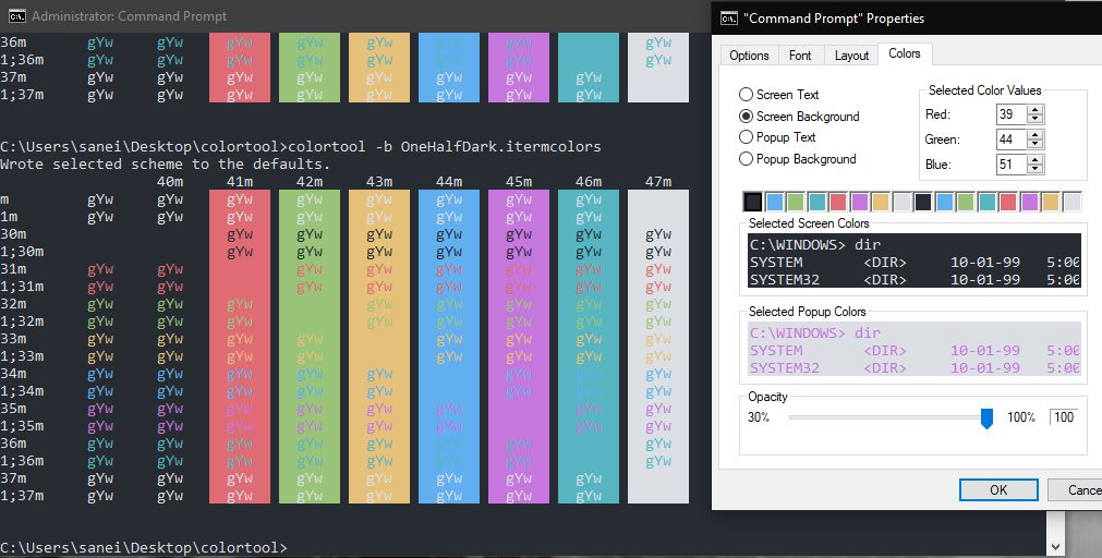 Microsoft Released New ColorTool to change Cmd Prompt color scheme ...