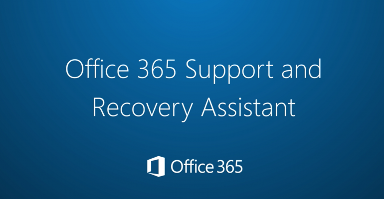 recovery assistant for office 365 for mac