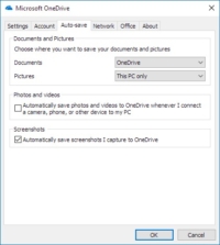 how to turn off onedrive auto sync