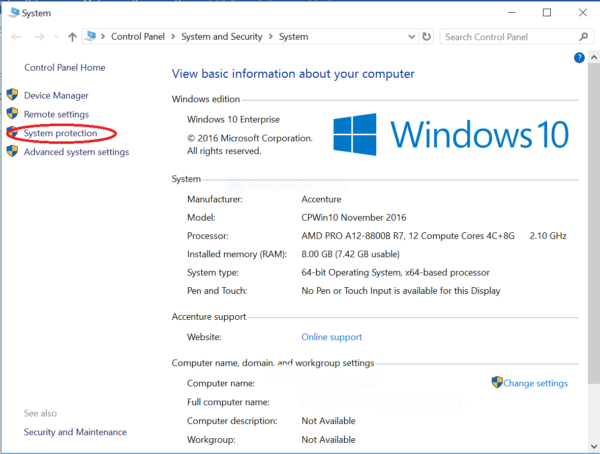 How to Create System Restore Point in windows 10? - Technoresult