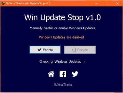 stop windows update-technoresult