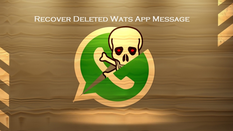 how to see what message someone deleted on whatsapp