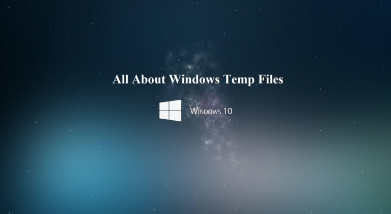 Windows Temp Files in Windows 10