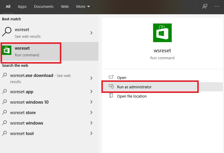 How to Reset Microsoft Store Cache in Windows 10? - Technoresult