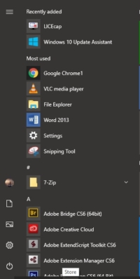 Add “This PC“- start menu without file explorer