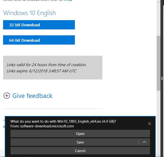 download the windows 10 iso without using the media creation tool
