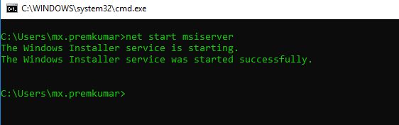 starting services using command-Start-Stop windows services using CMD
