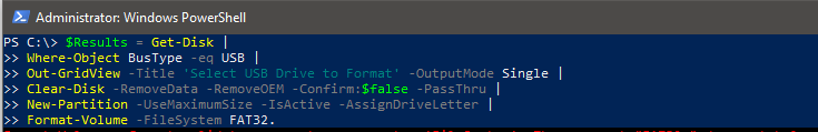 How To Create A Bootable Usb Disk Using Powershell Technoresult