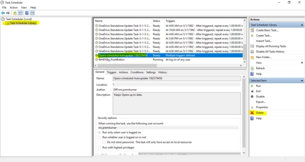 Opera auto update task scheduler file 