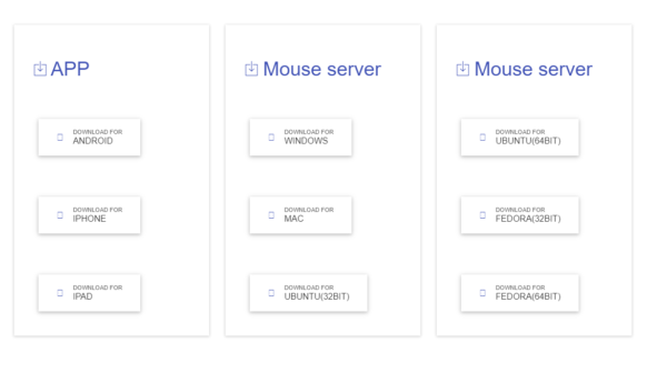 mobile mouse server for android
