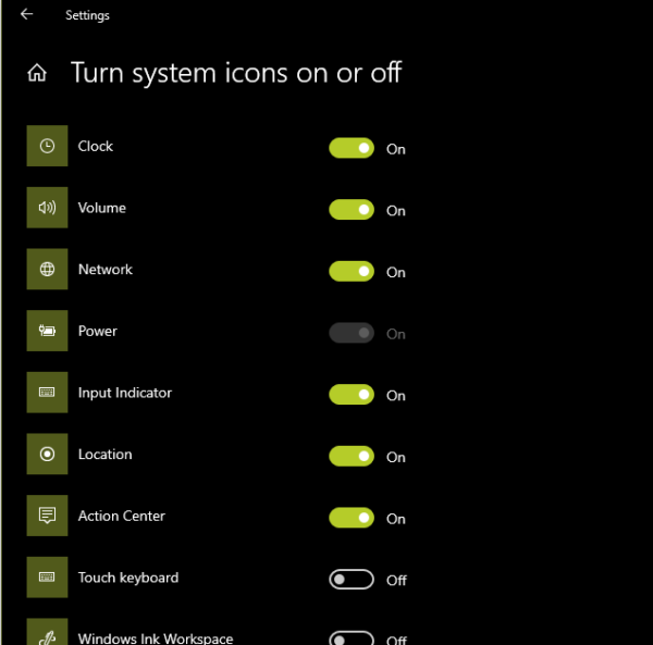 How to Switch between Old or New Battery Power Indicator in Windows 10