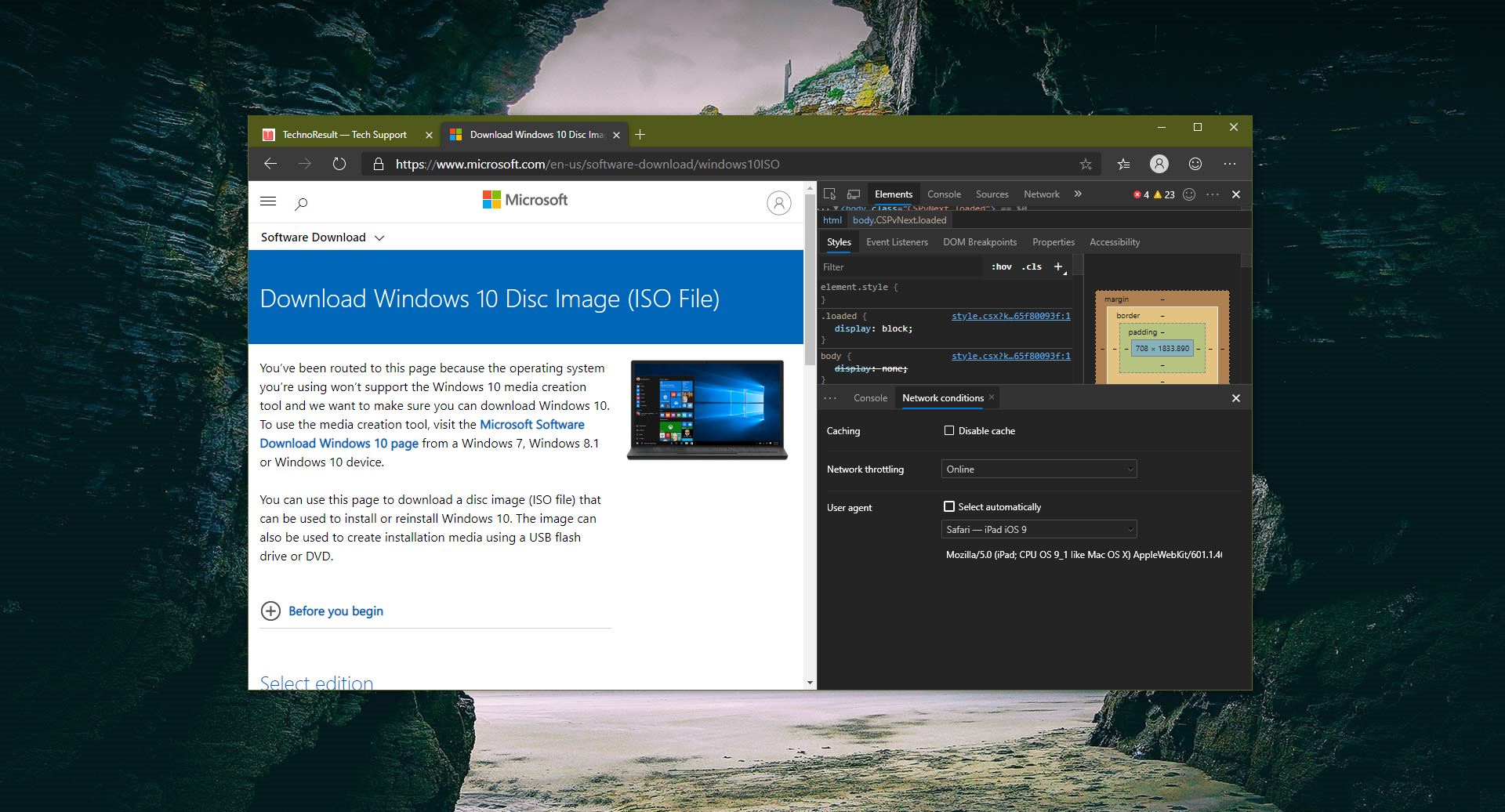 How to Download Windows 10 1909 ISO officially from Microsoft?