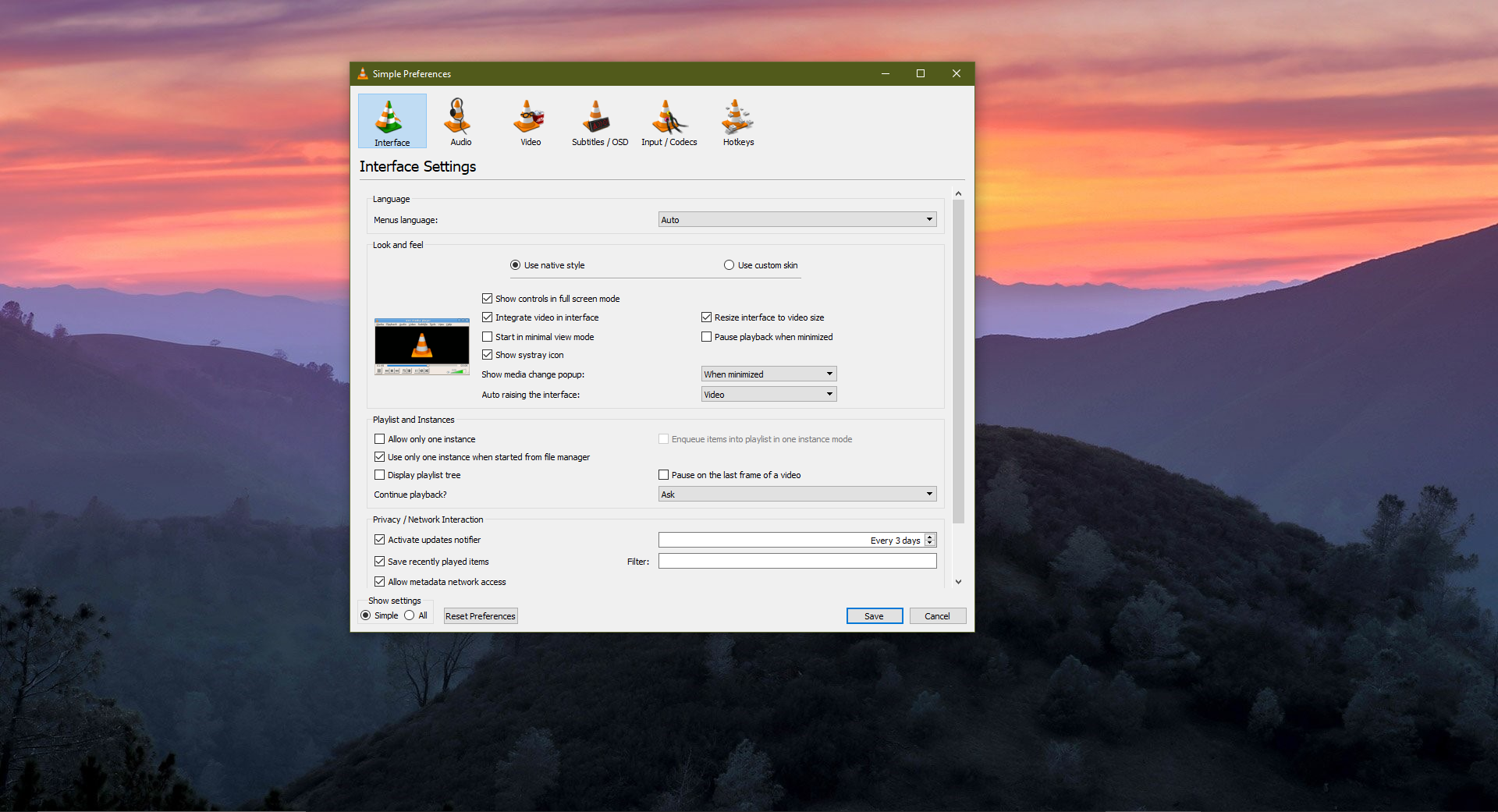 vlc player multiple windows in osx