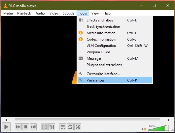 separate playlist from play window vlc mac os x