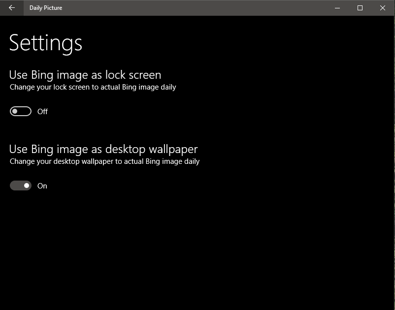 System Update Background Set Daily Bing Wallpaper as Your Windows Desktop Background - Technoresult