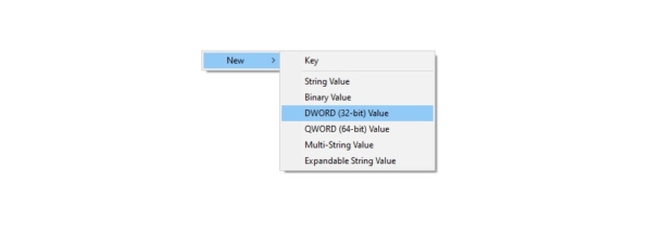 Create new D WORD automatic Updates Using Registry