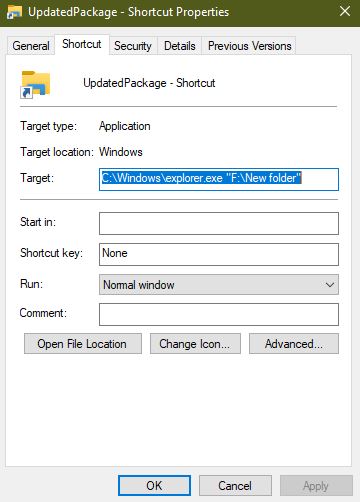 change icon Pin a Folder or Drive