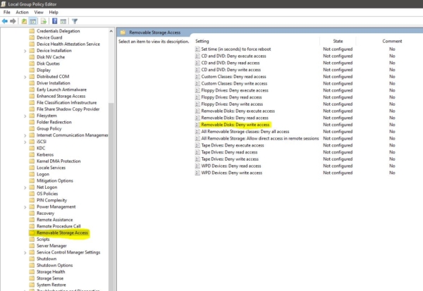 How to Enable or Disable USB Write access in Windows 10? - Technoresult