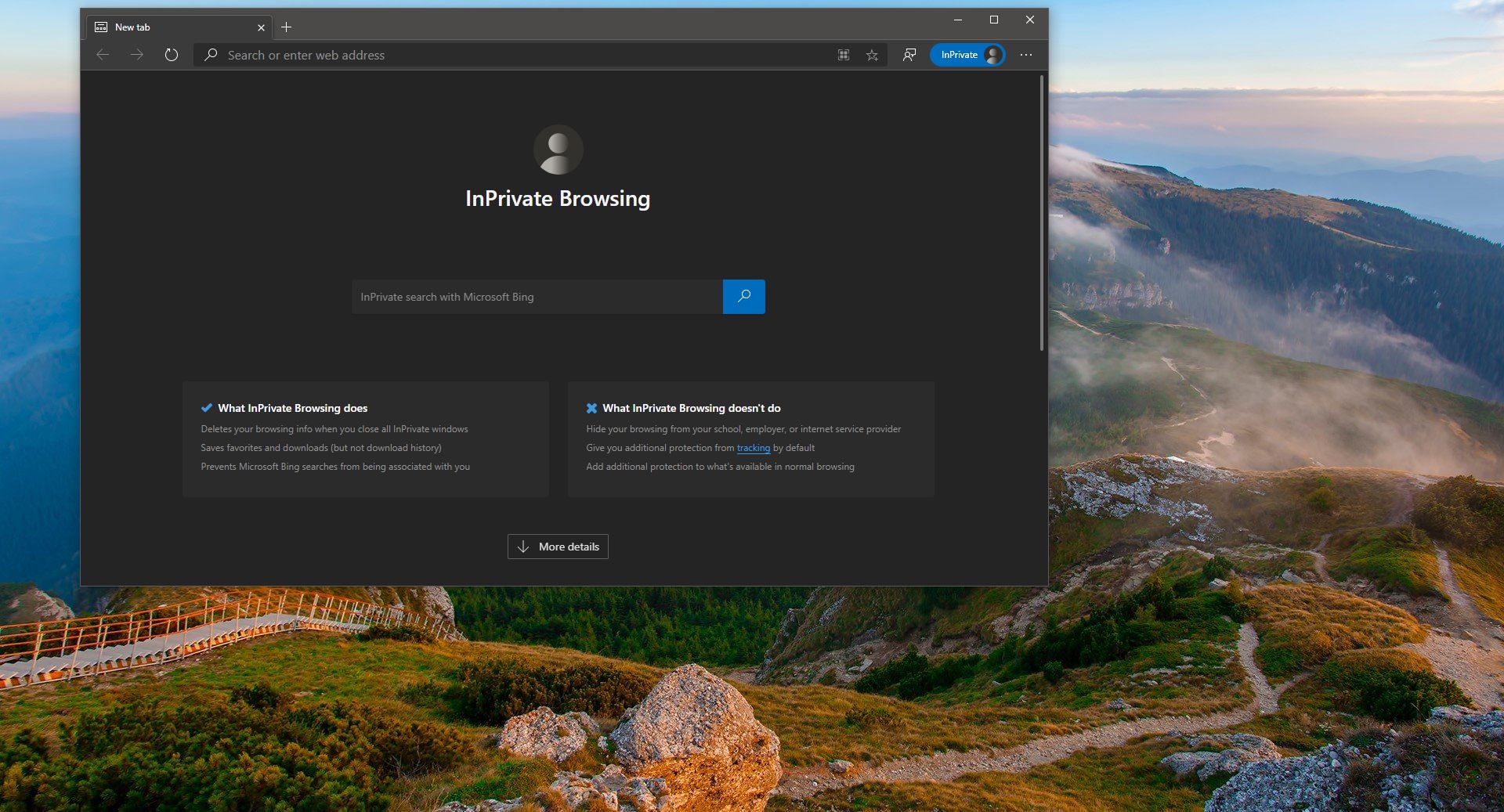 Create InPrivate Browsing Shortcut for Microsoft Edge Chromium