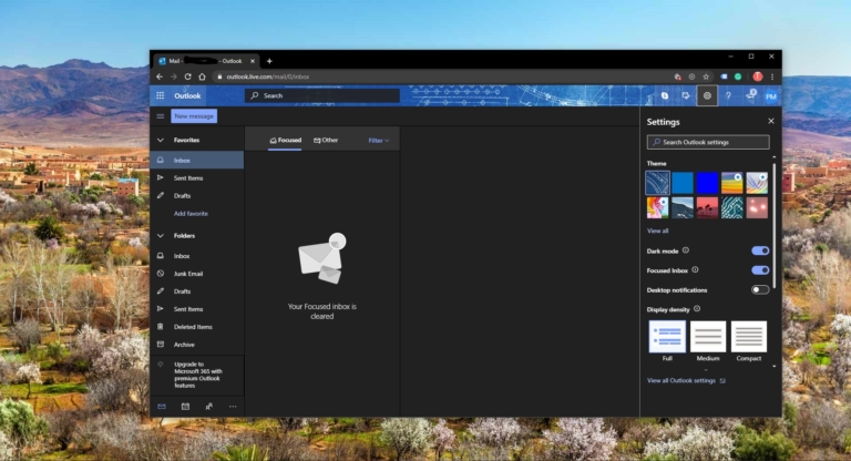 outlook darkmode outlook darkmode