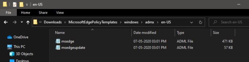 How to Install ADMX Templates for Microsoft Edge? - Technoresult