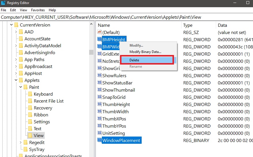 how-to-reset-microsoft-paint-settings-in-windows-10-technoresult