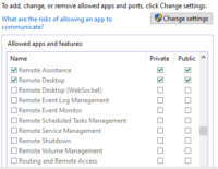 allow rdp through windows 10 firewall