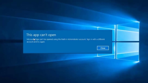 can t open windows 10 apps