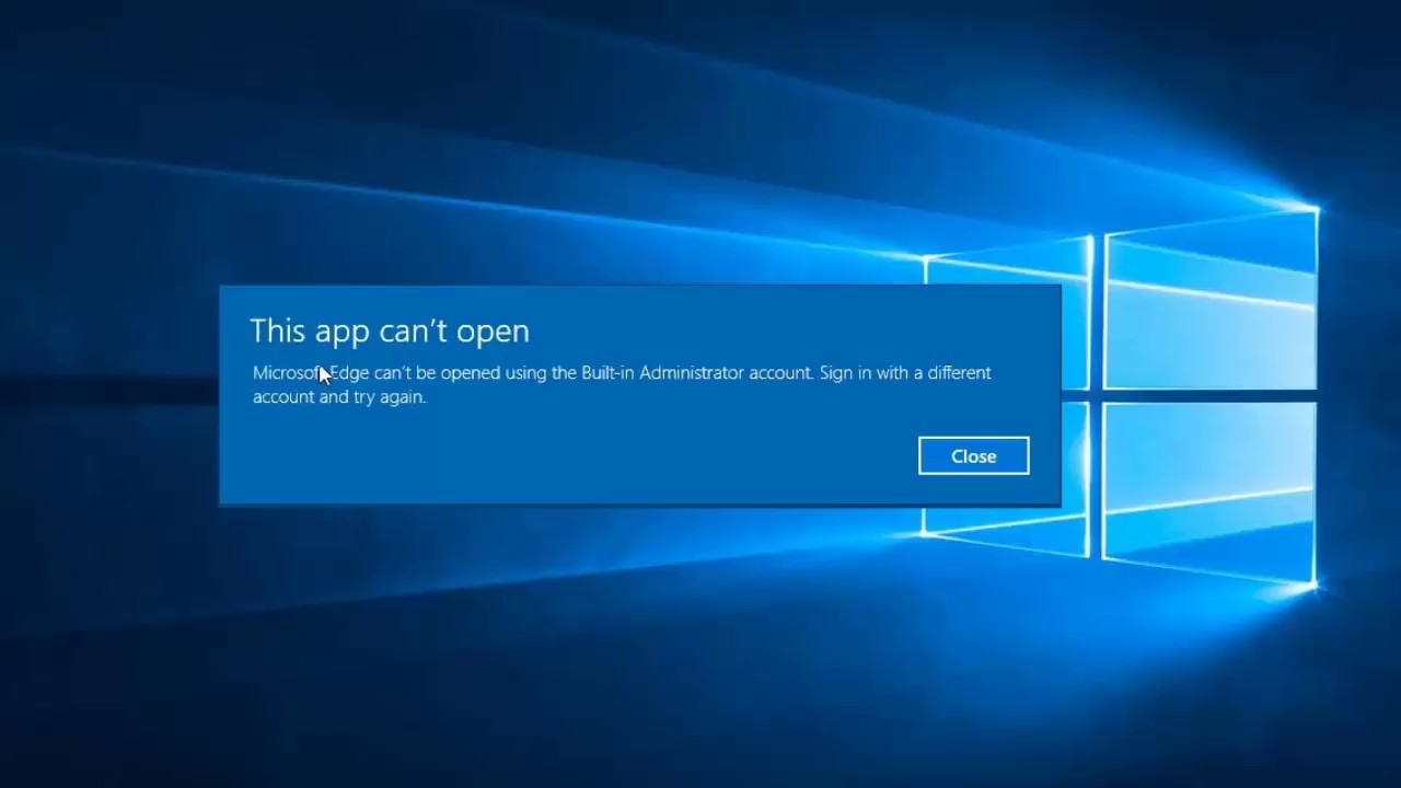 can t open s windows 10
