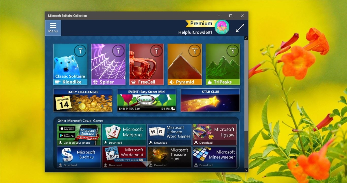 microsoft solitaire collection for windows 10 not working