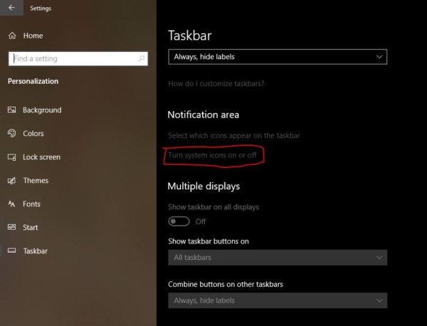 Fix Action Center Icon is Missing from Taskbar - Technoresult