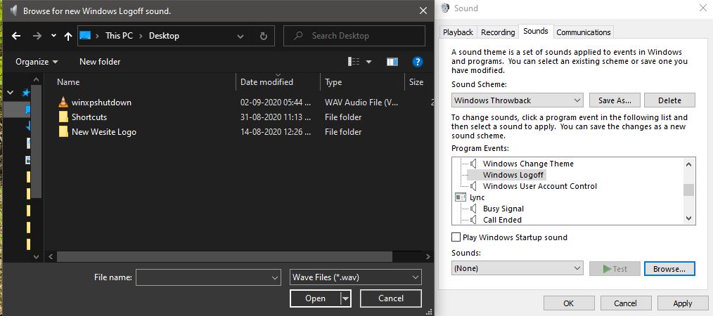 windows xp shutdown sound download wav