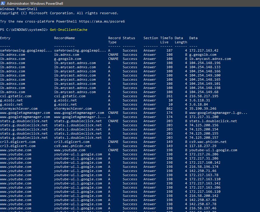 How to Clear DNS Cache using PowerShell? Technoresult