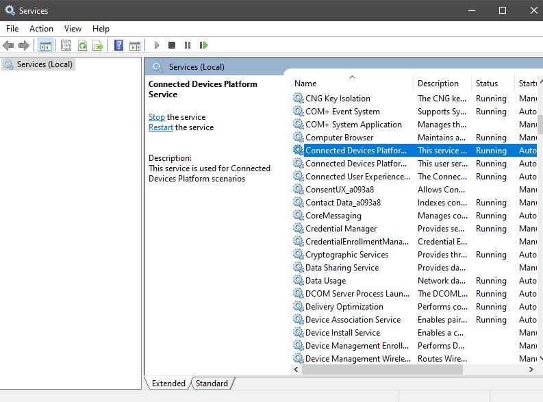 Fix CDPSvc High Disk Usage in Windows 10 Technoresult