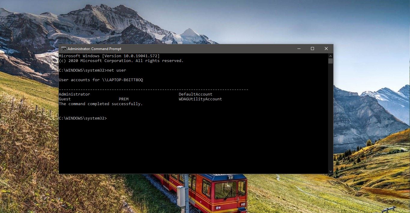 Delete Built-in Administrator Account in Windows 10