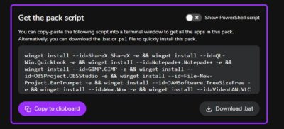 Install bulk apps with Winstall