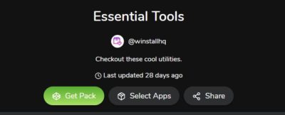 Install bulk apps with Winstall